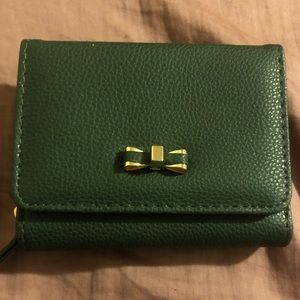 Dark Green Tri Fold Wallet by Primark